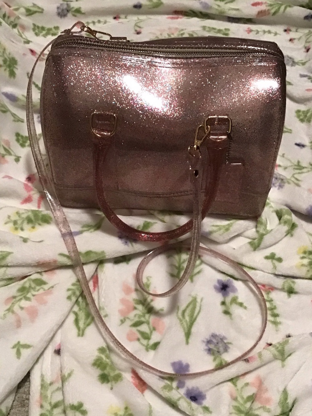 Pink glitter ‘Candy tote’